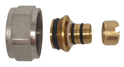 16mm PERT pipe connector 3/4" euroconus